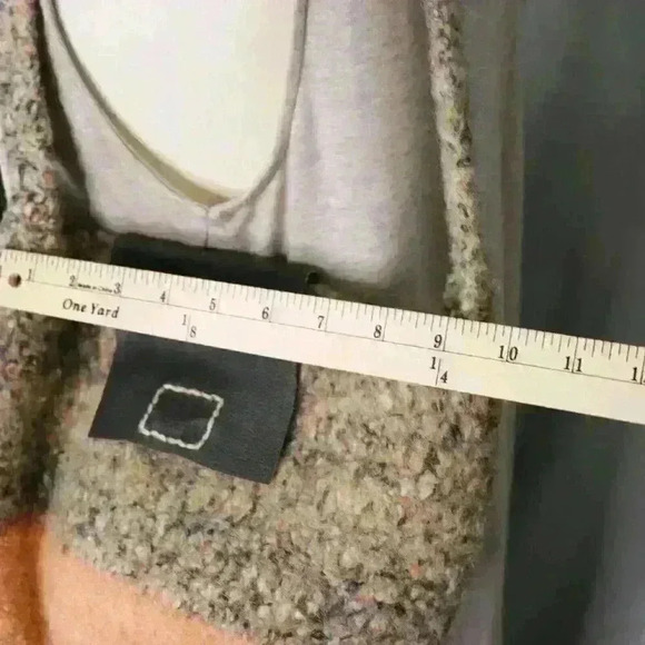 Totables Felted Wool Boho Shoulder Handbag Purse Mottled Yarns Browns Peaches - Picture 7 of 9